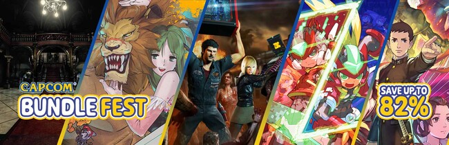 Steam StoreŃV[Yi֘Ai܂Ƃ߂ĂɂȂCAPCOM BUNDLE FESTJÒI@