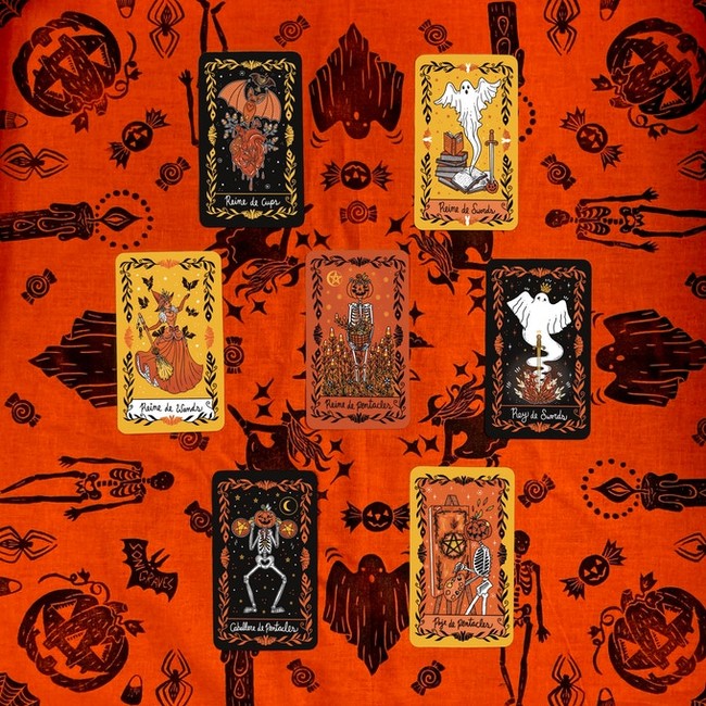 A[gȃnEB`[t̃^bgfbNRNVACeɍœKIuThe Happy Halloween Tarot DeckvoI