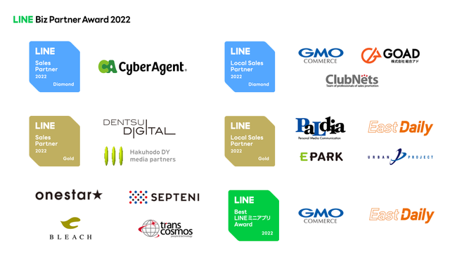 uLINE Biz Partner Programvɂ2022NFp[gi[\