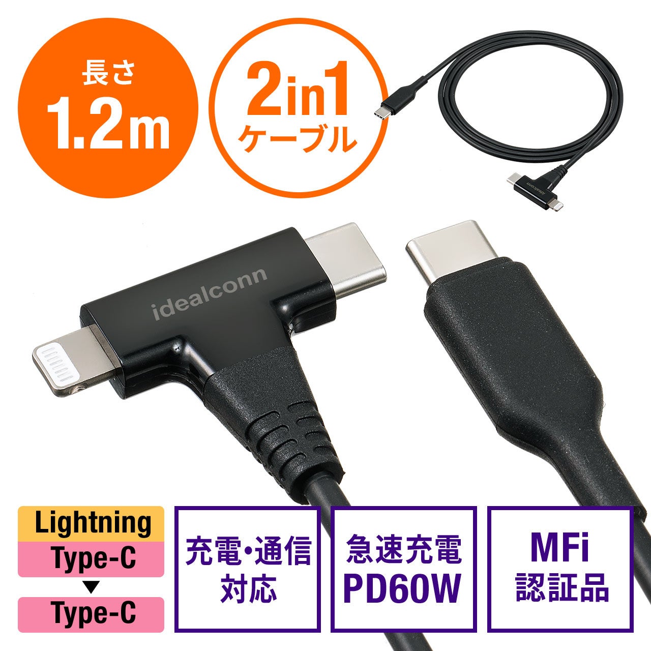USB Type-CƃCgjORlN^g2in1}[dP[u1221ɔ