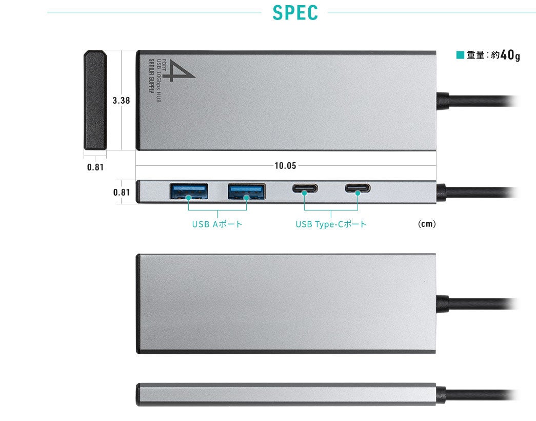 yĔI^тɕ֗USB 10GbpsɑΉtype-CڑUSBnu94ɔ