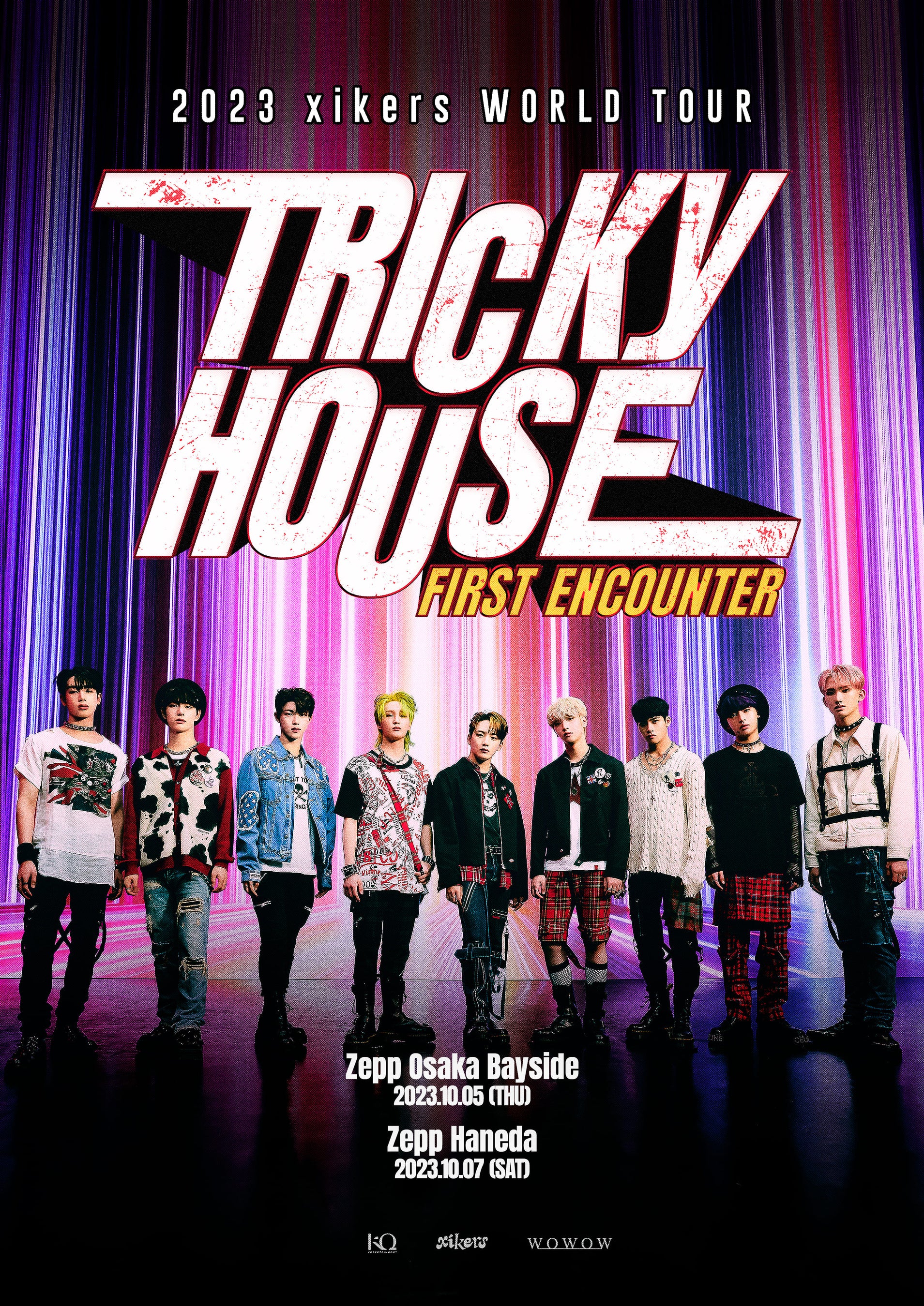 ؍{[CYO[vsxikerst@{PƃCuuxikers WORLD TOUR TRICKY HOUSE : FIRST ENCOUNTER IN JAPANv